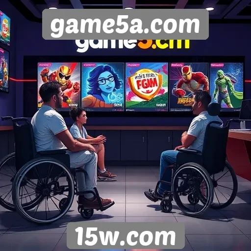 Acessibilidade e navegação no game5a.com